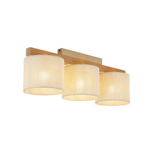 Viga Shade Pine Ceiling Light, 3 Xe27 small 6