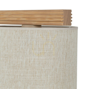 Viga Shade Pine Pendant Lamp, 3xE27 small 3