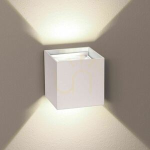 s.luce Ixa square cover golden metal 10 cm small 5