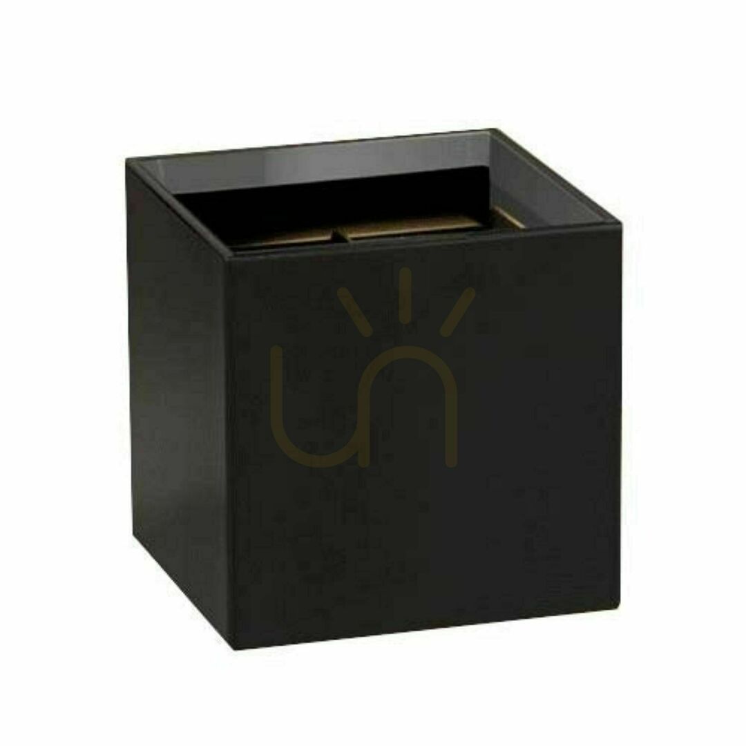 Show s.luce Ixa square metal base cover in silver leaf, 10 cm s.luce Ixa square metal base cover in silver leaf, 10 cm