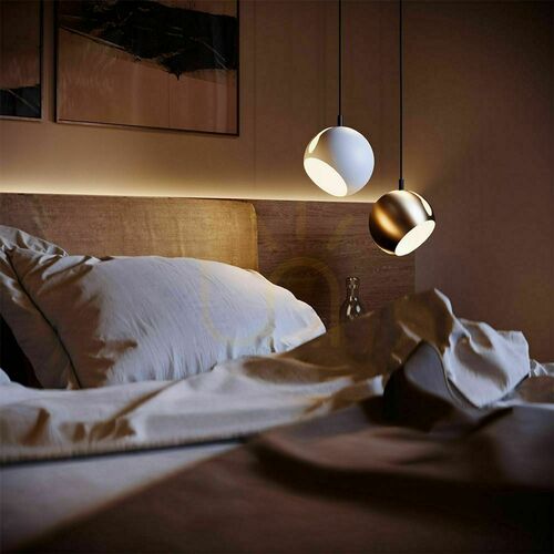 Check s.luce Ball White Metal Pendant Light 20 cm E27