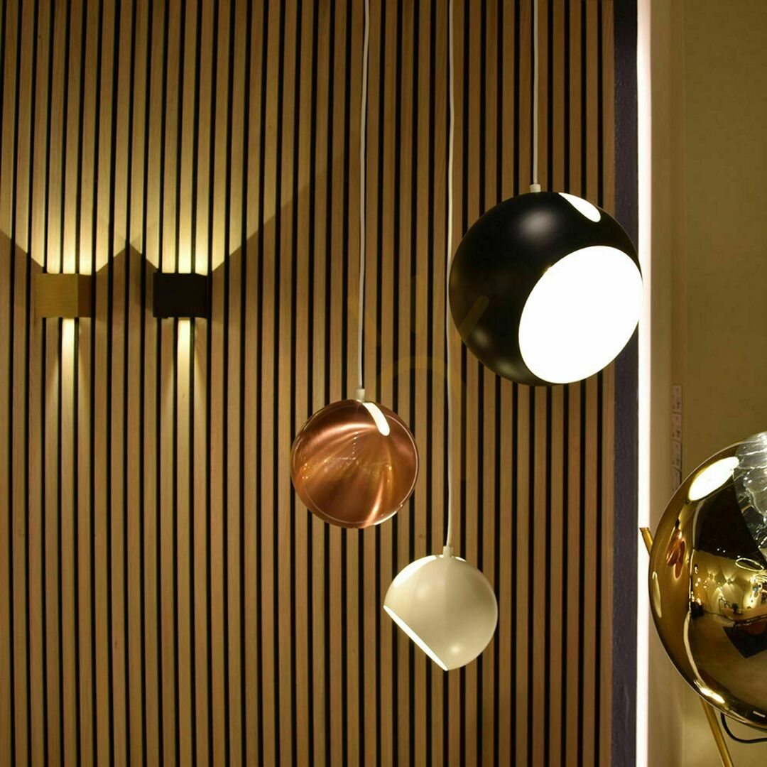 Display s.luce Ball Pendelleuchte Kupfer Metall 30 cm Rund Modern E27 s.luce Ball Pendelleuchte Kupfer Metall 30 cm Rund Modern E27