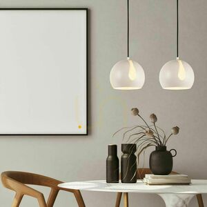 s.luce Ball Pendant Light White Metal 20 cm E27 Modern 14 s.luce Ball Pendant Light White Metal 20 cm E27 Modern small 14
