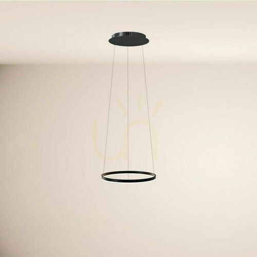 Check s.luce Ring LED Pendant Light Gold Ø40 cm