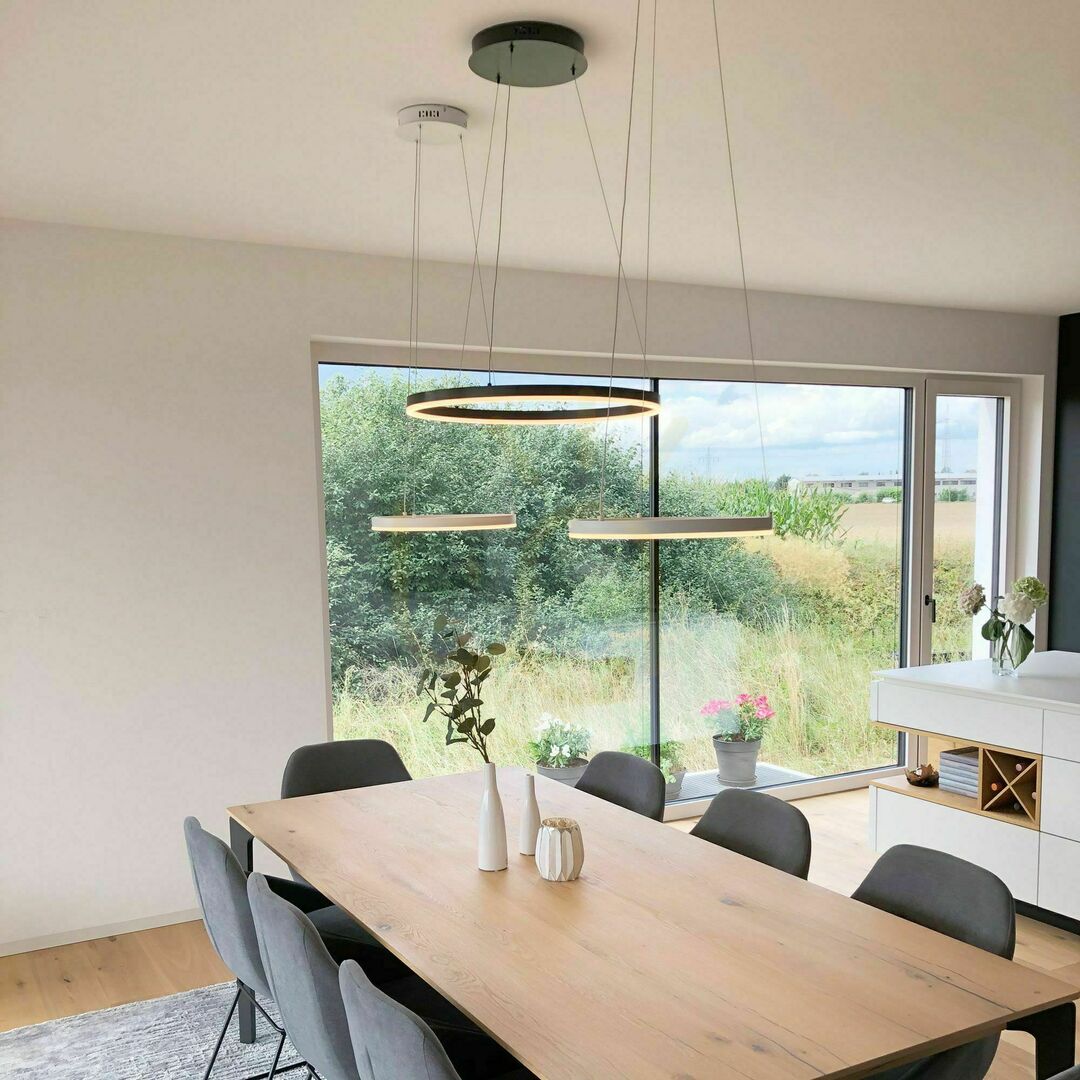 View s.luce Ring LED Pendant Light White 60 cm Dimmable s.luce Ring LED Pendant Light White 60 cm Dimmable