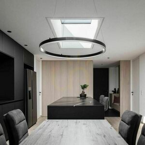 s.luce Ring LED pendant light aluminium Ø 60 cm 27 W 3000 K dimmable 144686 small 14
