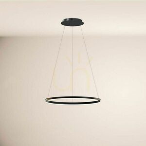 s.luce Ring LED Pendant Light White Ø 80 cm small 1
