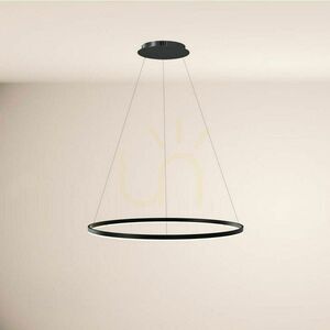 s.luce Ring gold LED pendant light, Ø 100 cm, warm white, dimmable small 1