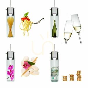 s.luce MyLight Chrome Glass Cylinder Pendant Light 40 cm 11 s.luce MyLight Chrome Glass Cylinder Pendant Light 40 cm small 11