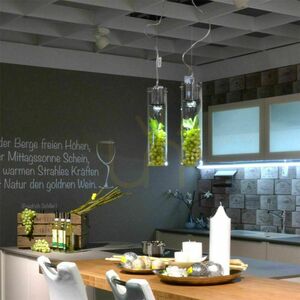 s.luce MyLight Chrome Glass Cylinder Pendant Light 40 cm 2 s.luce MyLight Chrome Glass Cylinder Pendant Light 40 cm small 2