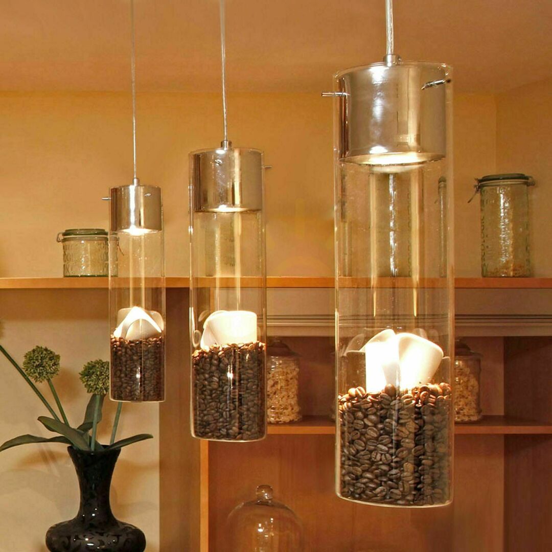 Check s.luce MyLight Chrome Glass Cylinder Pendant Light 40 cm s.luce MyLight Chrome Glass Cylinder Pendant Light 40 cm