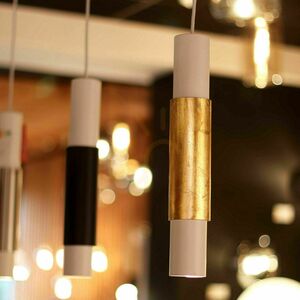 s.luce Crutch Black Metal GU10 Pendant Light 5.8 cm small 4