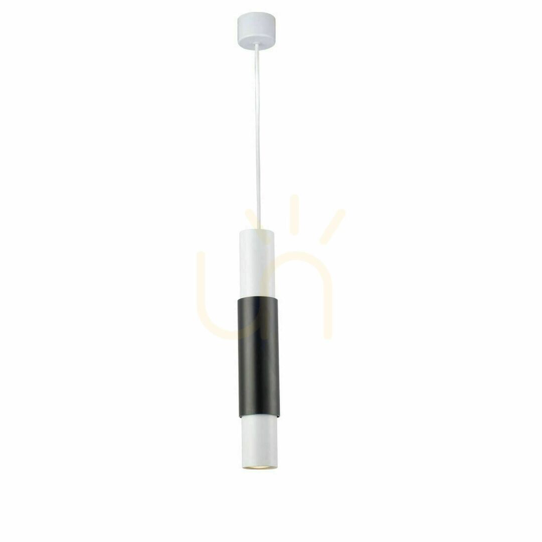 Preview s.luce Crutch Pendant Light Black Metal GU10 1-Light Modern Round s.luce Crutch Pendant Light Black Metal GU10 1-Light Modern Round