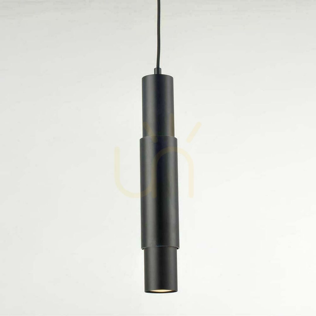 Display s.luce Crutch Pendant Light Black Metal GU10 1-Light Modern Round s.luce Crutch Pendant Light Black Metal GU10 1-Light Modern Round