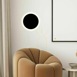 s.luce Cloud LED Deckenleuchte Schwarz 30 cm Rund 3000K dimmbar small 14