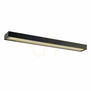 s.luce Cusa LED Flush Ceiling Light Silver Glass Metal Rectangular 105 cm 12 s.luce Cusa LED Flush Ceiling Light Silver Glass Metal Rectangular 105 cm small 12