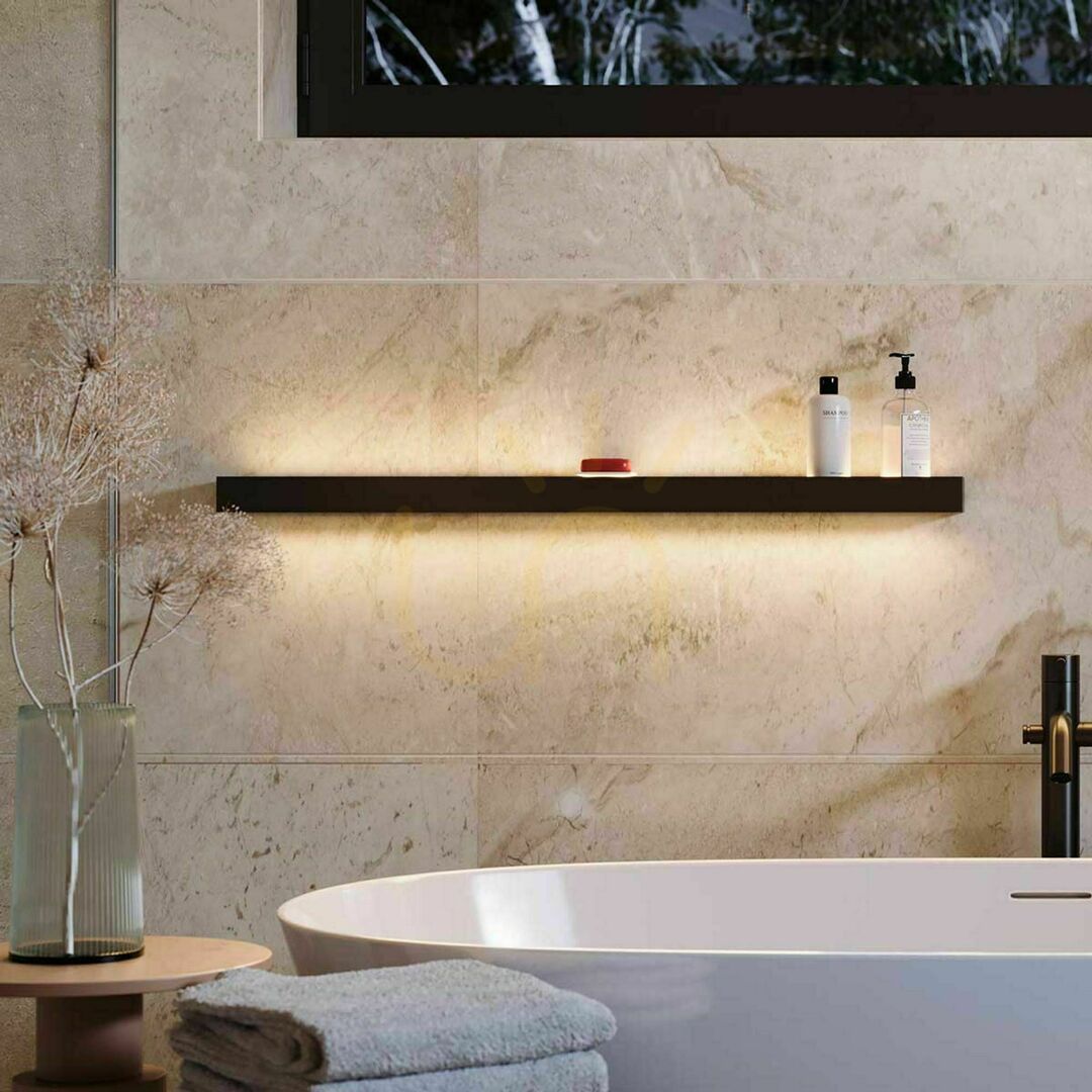 Check s.luce Cusa LED Flush Ceiling Light Silver Glass Metal Rectangular 105 cm s.luce Cusa LED Flush Ceiling Light Silver Glass Metal Rectangular 105 cm