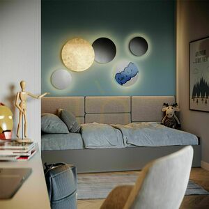 s.luce Cloud LED Deckenleuchte Weiß 40 cm rund 3000 K dimmbar small 3