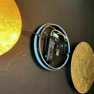 s.luce Cloud LED Flush Ceiling Light Gold 50 cm Round Dimmable 3000K small 12