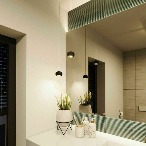 Check s.luce Beam LED Pendant Light Silver 8 cm Metal Modern