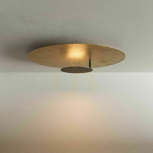 Check s.luce Plate LED Round Ceiling Light 60 cm White 3000K Dimmable Metal
