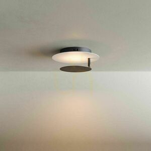 s.luce Plate LED ceiling and wall light Ø 30 cm gold 3000 K 20 W dimmable small 10