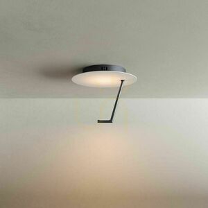 s.luce Hook LED Flush Ceiling Light White 60 cm Round Modern 3000 K Dimmable 10 s.luce Hook LED Flush Ceiling Light White 60 cm Round Modern 3000 K Dimmable small 10
