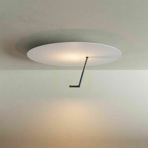 s.luce Hook LED Flush Ceiling Light White 60 cm Round Modern 3000 K Dimmable 2 s.luce Hook LED Flush Ceiling Light White 60 cm Round Modern 3000 K Dimmable small 2