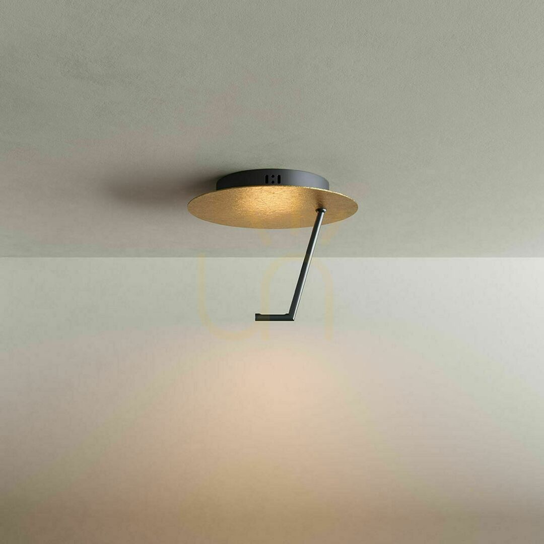 Show s.luce Hook LED Flush Ceiling Light White 60 cm Round Modern 3000 K Dimmable s.luce Hook LED Flush Ceiling Light White 60 cm Round Modern 3000 K Dimmable