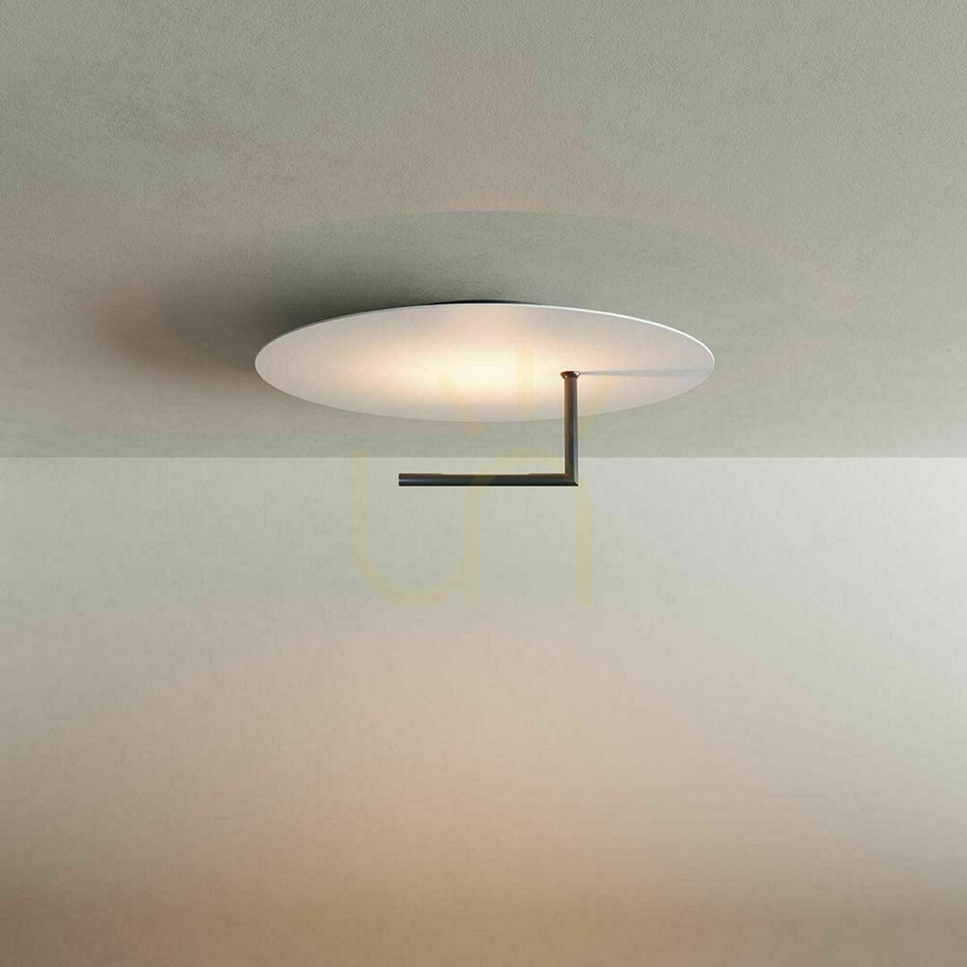 Check Flush Ceiling Light s.luce Edge LED White 60 cm Round Modern Dimmable Warm White Flush Ceiling Light s.luce Edge LED White 60 cm Round Modern Dimmable Warm White