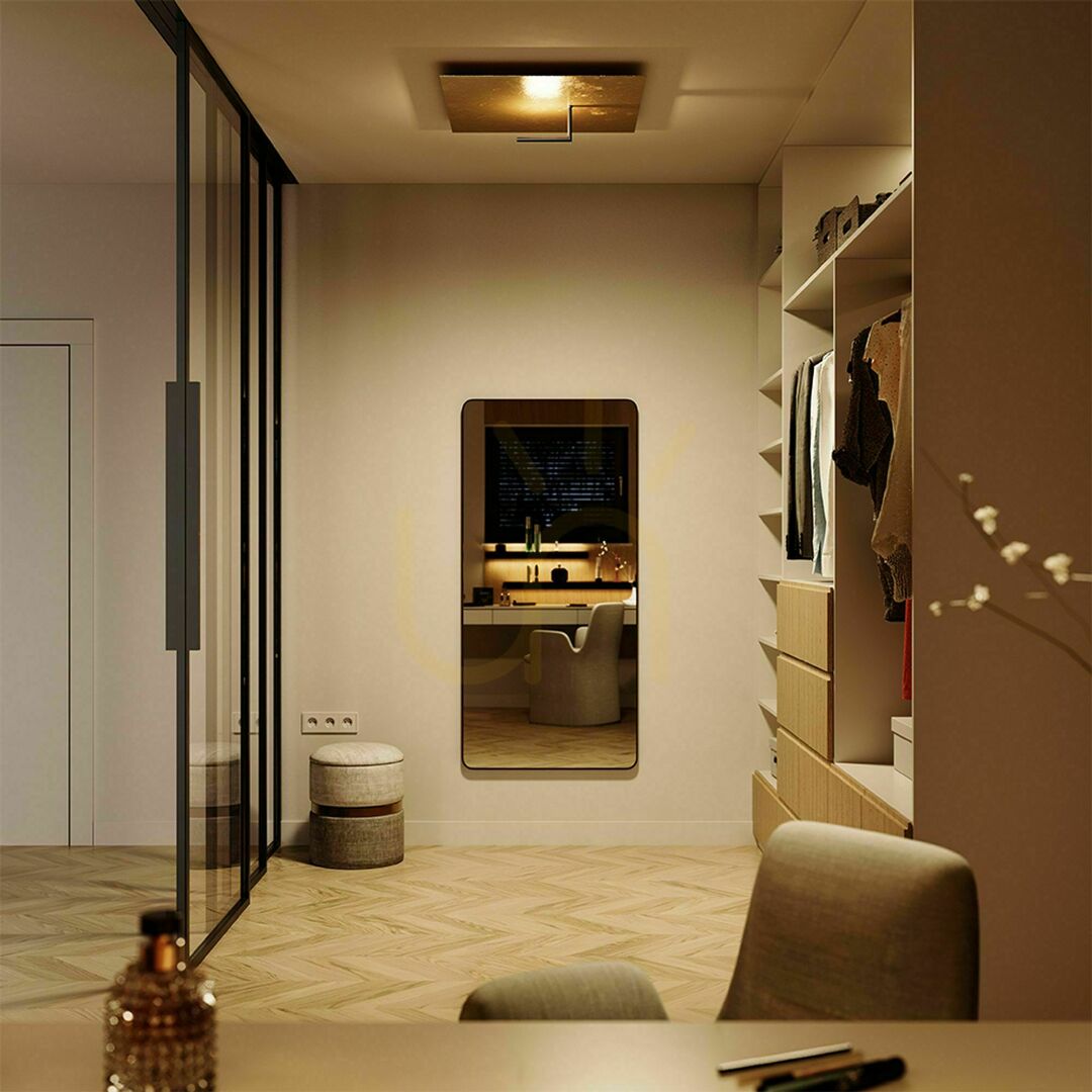 Preview Flush Ceiling Light s.luce Edge LED White 60 cm Round Modern Dimmable Warm White Flush Ceiling Light s.luce Edge LED White 60 cm Round Modern Dimmable Warm White