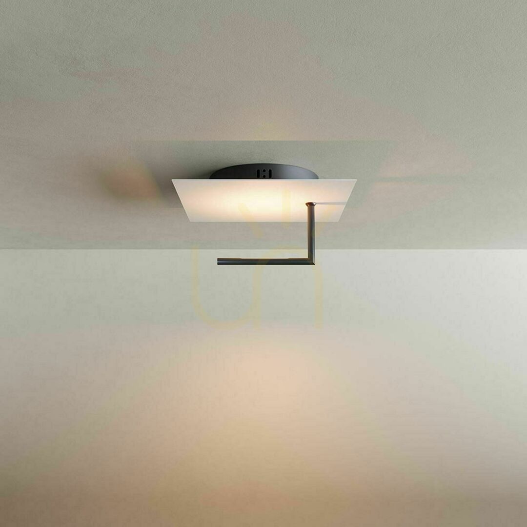 Show Flush Ceiling Light s.luce Edge LED Square Gold 45 cm 3000K Dimmable Flush Ceiling Light s.luce Edge LED Square Gold 45 cm 3000K Dimmable