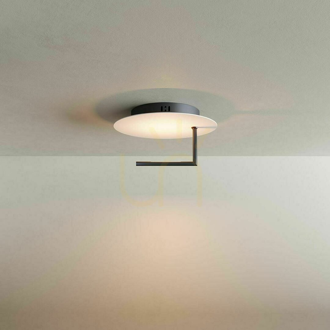 Display LED Flush Ceiling Light s.luce Edge Gold 45 cm Round Modern LED Flush Ceiling Light s.luce Edge Gold 45 cm Round Modern