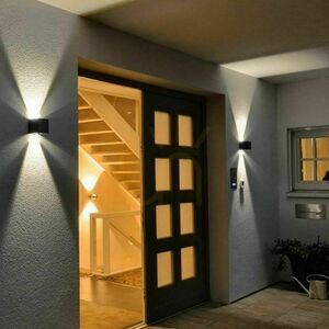 s.luce Ixa LED Wall Light Concrete 10 cm Motion Sensor IP44 small 3