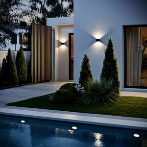 s.luce Ixa LED Wall Light Concrete 10 cm Motion Sensor IP44 small 5
