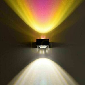 s.luce Beam X Wall Light Black 12 cm Rectangular Up Down G9 small 6