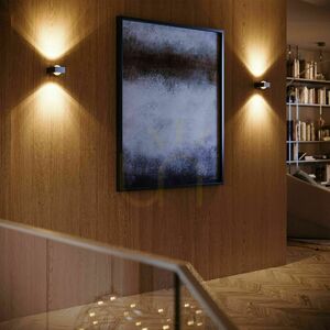 s.luce Beam X Wall Light Black 12 cm Rectangular Up Down G9 small 0