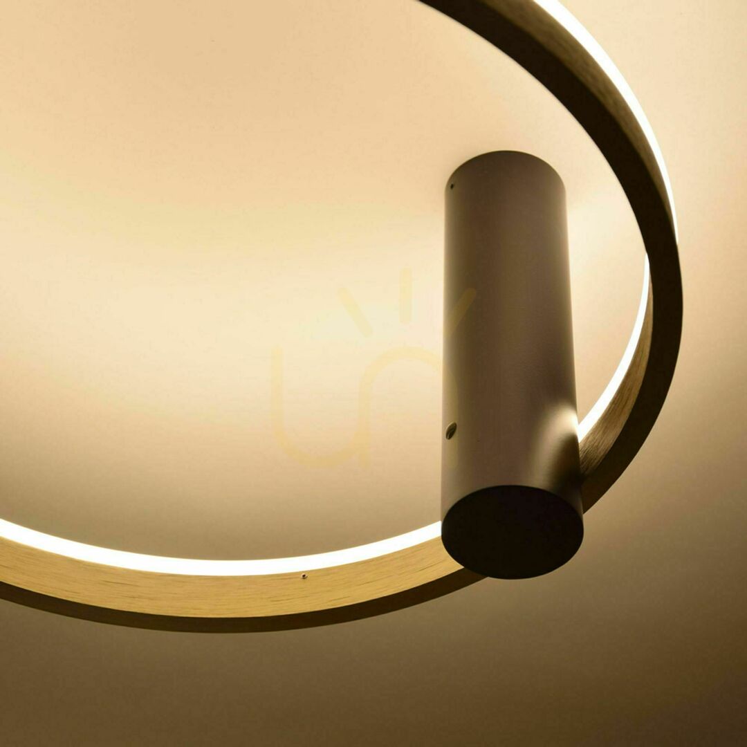Preview Flush Ceiling Light s.luce Ring Air LED 40 cm Gold Round Dimmable Warm White Flush Ceiling Light s.luce Ring Air LED 40 cm Gold Round Dimmable Warm White