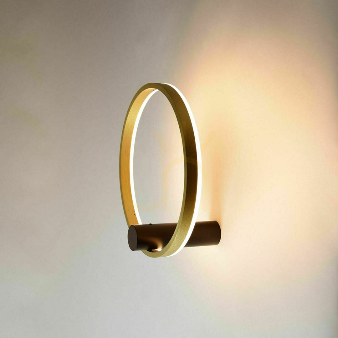 Display Flush Ceiling Light s.luce Ring Air LED 40 cm Gold Round Dimmable Warm White Flush Ceiling Light s.luce Ring Air LED 40 cm Gold Round Dimmable Warm White