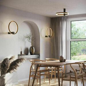 Flush Ceiling Light s.luce Ring Air LED 40 cm Gold Round Dimmable Warm White 9 Flush Ceiling Light s.luce Ring Air LED 40 cm Gold Round Dimmable Warm White small 9
