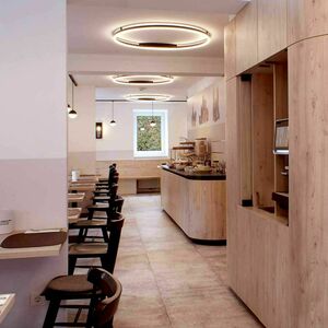 s.luce Ring LED Deckenleuchte 40 cm Silber dimmbar 3000 K 13 s.luce Ring LED Deckenleuchte 40 cm Silber dimmbar 3000 K small 13