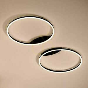 s.luce Ring LED Deckenleuchte 40 cm Silber dimmbar 3000 K 2 s.luce Ring LED Deckenleuchte 40 cm Silber dimmbar 3000 K small 2