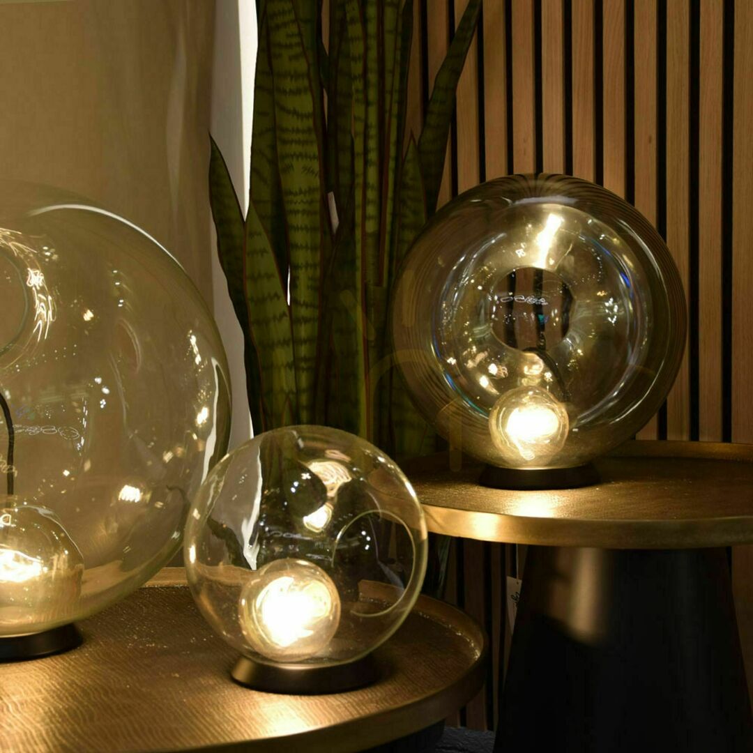 View s.luce Orb Glas Tischleuchte Kupfer 30 cm Rund Modern s.luce Orb Glas Tischleuchte Kupfer 30 cm Rund Modern