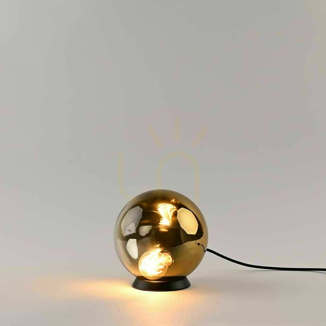 Check s.luce Orb Glas Tischleuchte Kupfer 30 cm Rund Modern s.luce Orb Glas Tischleuchte Kupfer 30 cm Rund Modern