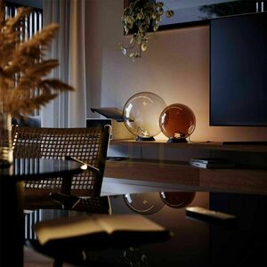 s.luce Orb Glas Tischleuchte Kupfer 30 cm Rund Modern 2 s.luce Orb Glas Tischleuchte Kupfer 30 cm Rund Modern small 2