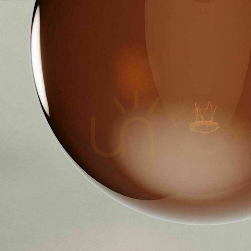 Check s.luce Orb Axis White and Gold Glass Table Lamp, 20 cm, E27