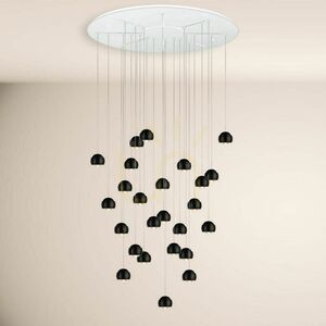 s.luce Beam XL LED Pendelleuchte Schwarz 24-flammig 80 cm Rund 11 s.luce Beam XL LED Pendelleuchte Schwarz 24-flammig 80 cm Rund small 11