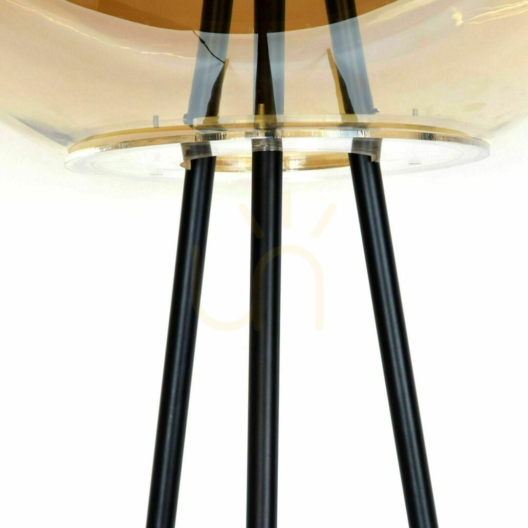 Display s.luce Orb Tripod Floor Lamp Glass Globe Transparent 160 cm s.luce Orb Tripod Floor Lamp Glass Globe Transparent 160 cm