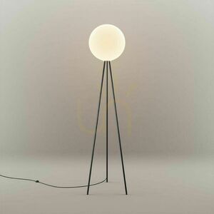 s.luce Orb Tripod Floor Lamp, Clear Glass, 160 cm, Ø 40 cm, E27 small 14