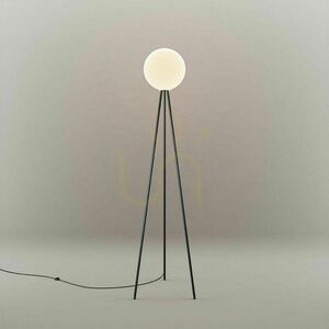 s.luce Orb Tripod Floor Lamp, Clear Glass, 160 cm, Ø 40 cm, E27 small 7